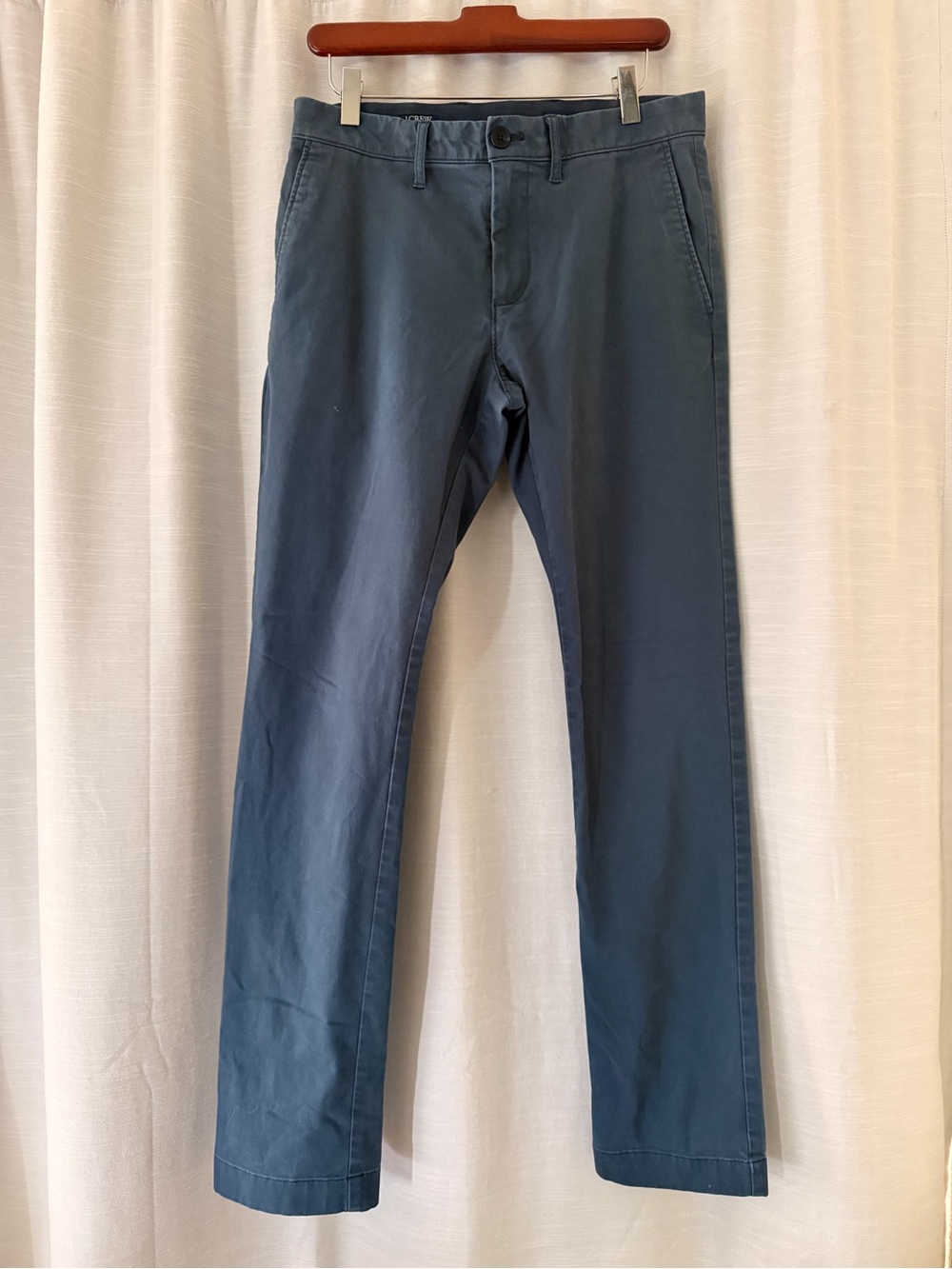 J. Crew Men's Chinos in Slate Blue